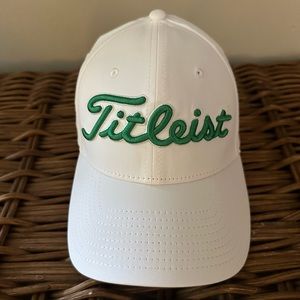 Titleist Golf Hat - Performance Tour with green Titleist logo on front